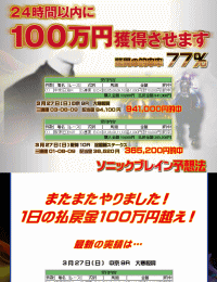 ソニックブレイン予想法